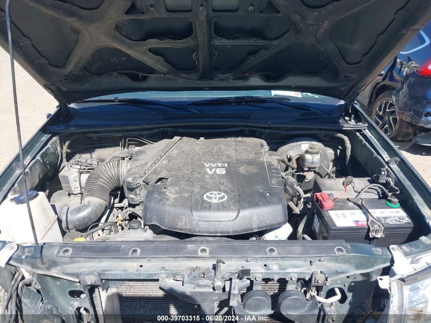 2009 Toyota Tacoma Base V6 VIN: 5TEUU42N59Z597990 Lot: 39703315