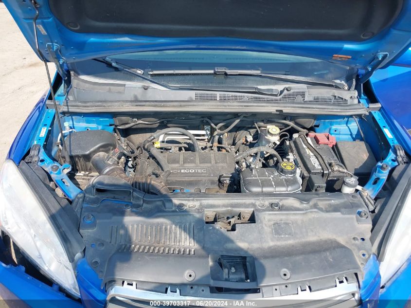 2015 Chevrolet Trax 1Ls VIN: KL7CJPSB9FB195348 Lot: 39703317