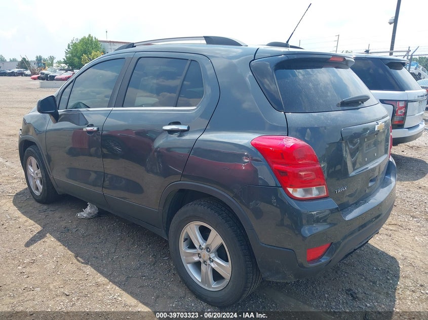VIN KL7CJLSB1JB726169 2018 CHEVROLET TRAX 1LT