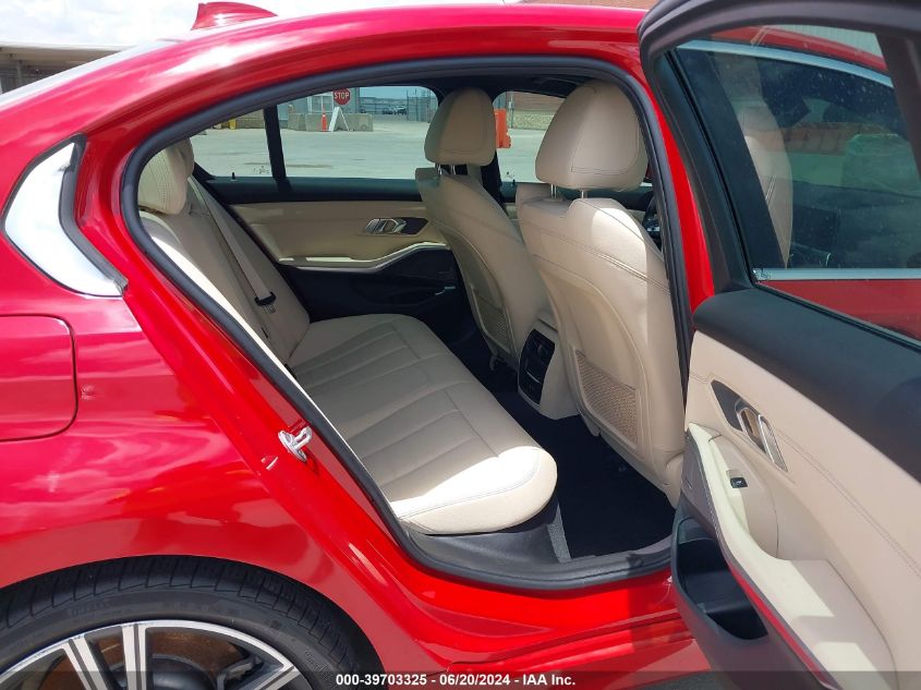 2021 BMW 330I VIN: 3MW5R1J03M8B48118 Lot: 39703325