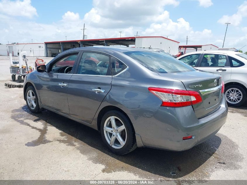 2015 Nissan Sentra S VIN: 3N1AB7AP4FY356570 Lot: 39703328