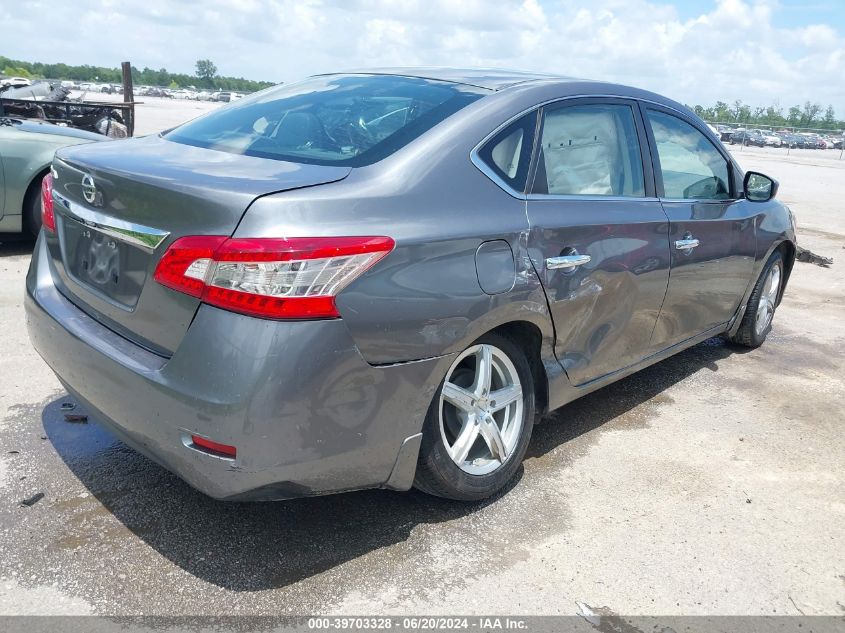 2015 Nissan Sentra S VIN: 3N1AB7AP4FY356570 Lot: 39703328