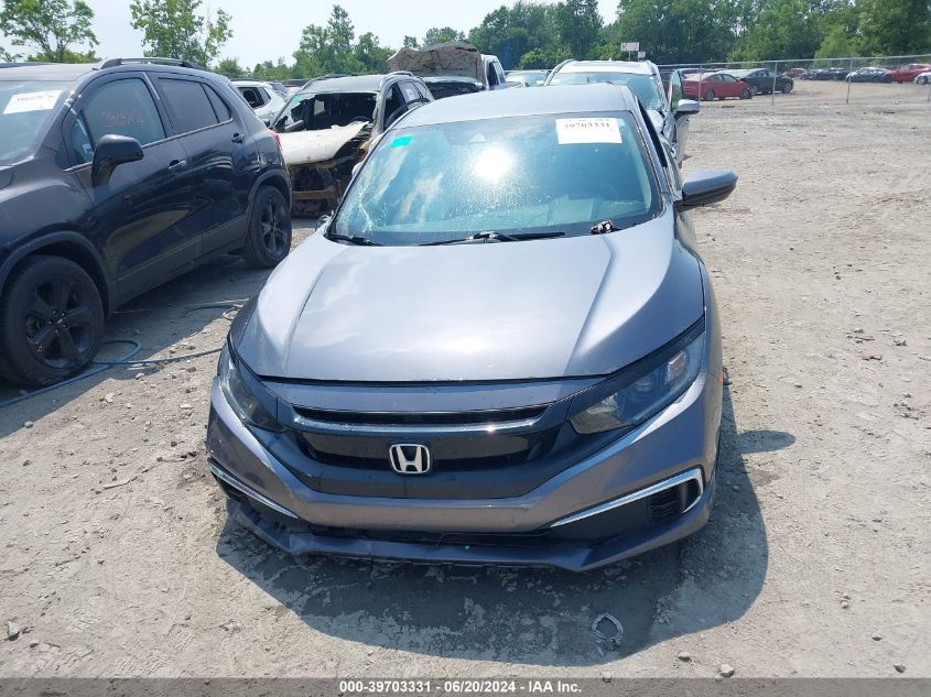 2020 Honda Civic Lx VIN: 2HGFC2F69LH526489 Lot: 39703331