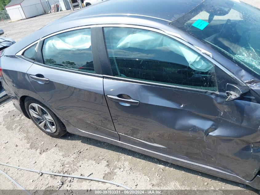 2020 Honda Civic Lx VIN: 2HGFC2F69LH526489 Lot: 39703331