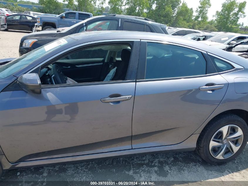 2020 Honda Civic Lx VIN: 2HGFC2F69LH526489 Lot: 39703331