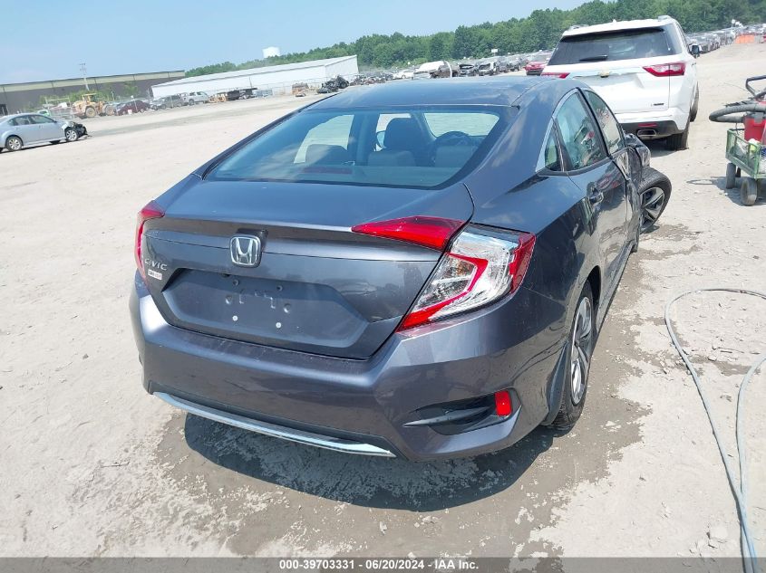 2020 Honda Civic Lx VIN: 2HGFC2F69LH526489 Lot: 39703331