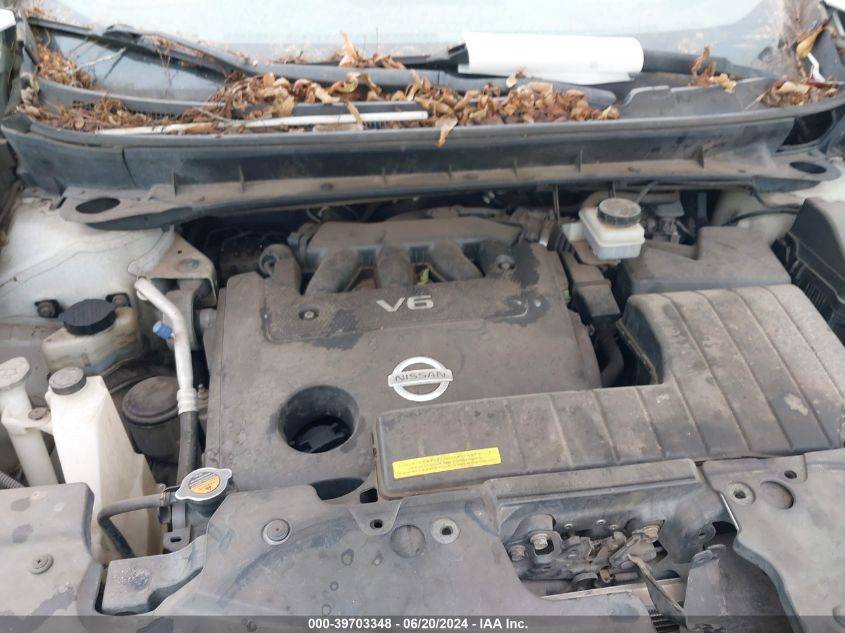 2009 Nissan Murano Sl VIN: JN8AZ18W59W137698 Lot: 39703348