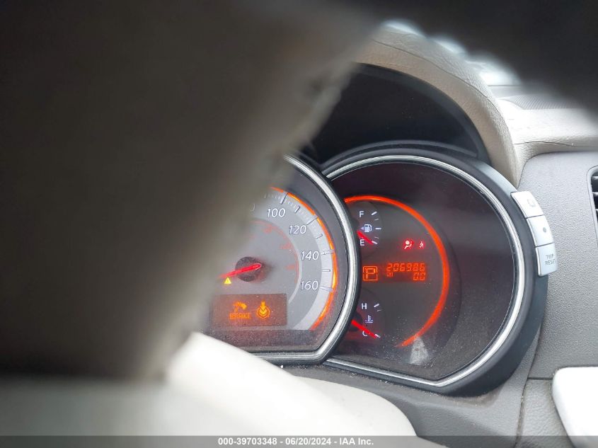 2009 Nissan Murano Sl VIN: JN8AZ18W59W137698 Lot: 39703348