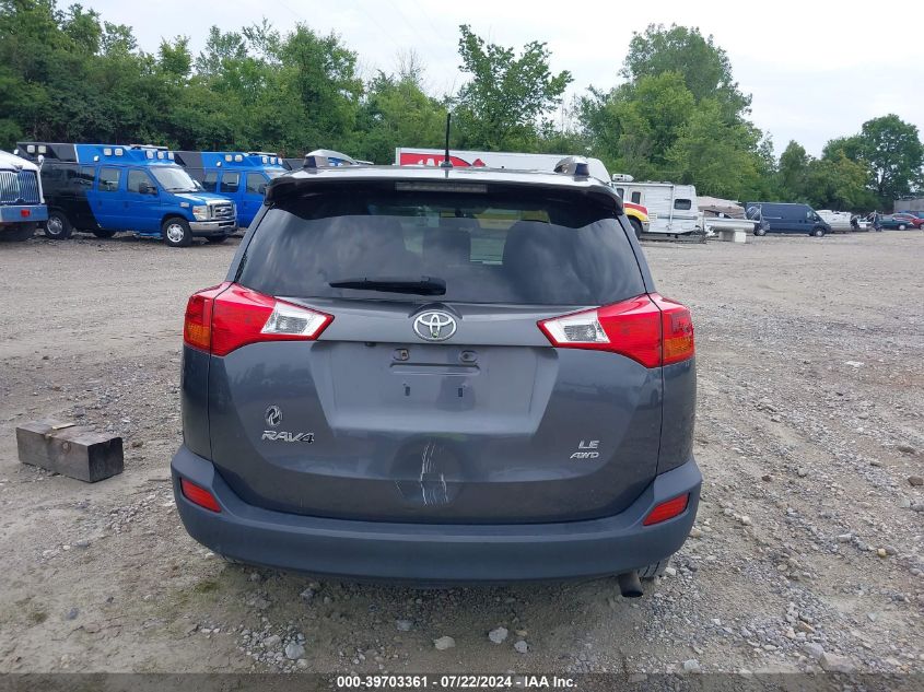 2014 Toyota Rav4 Le VIN: JTMBFREV0ED067181 Lot: 39703361