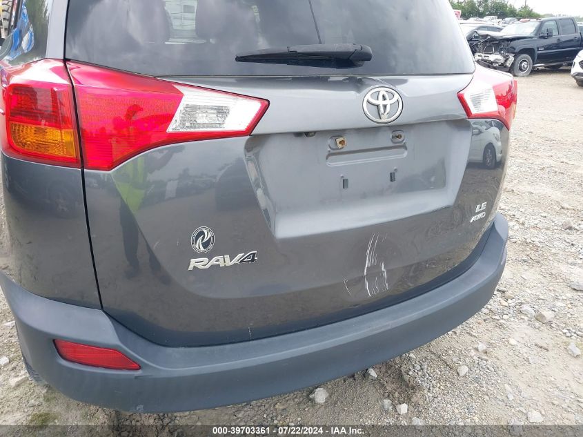 2014 Toyota Rav4 Le VIN: JTMBFREV0ED067181 Lot: 39703361