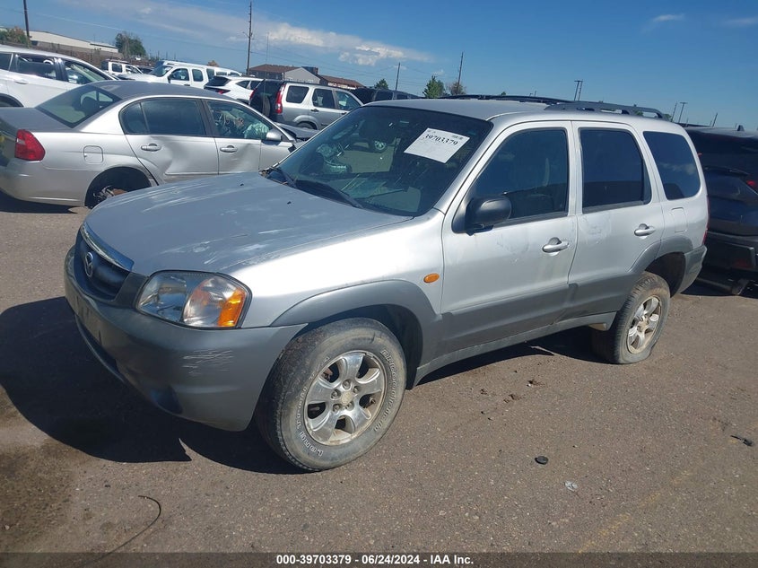 2002 Mazda Tribute Es V6/Lx V6 VIN: 4F2YU08152KM01698 Lot: 39703379