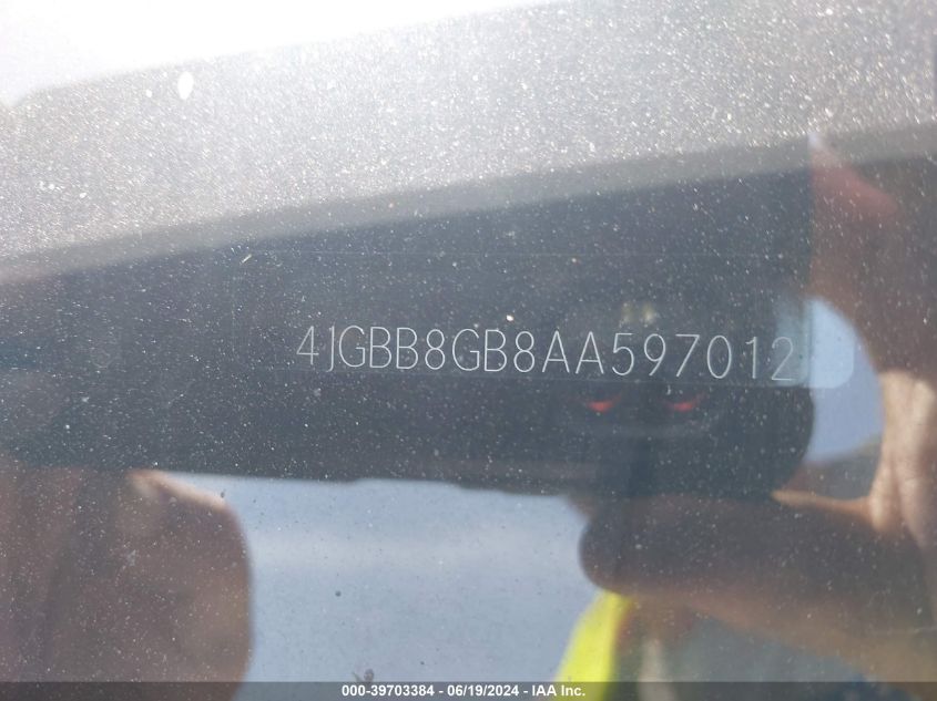 2010 Mercedes-Benz Ml 350 4Matic VIN: 4JGBB8GB8AA597012 Lot: 39703384