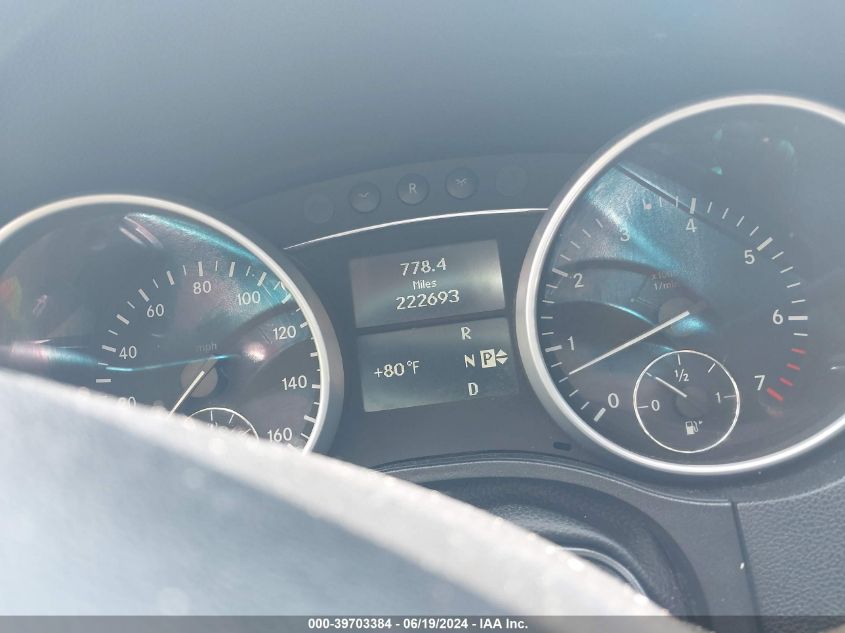 2010 Mercedes-Benz Ml 350 4Matic VIN: 4JGBB8GB8AA597012 Lot: 39703384