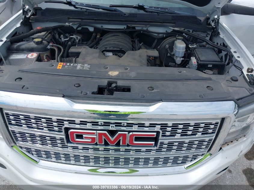 2018 GMC Sierra 1500 Denali VIN: 3GTU2PEJXJG564113 Lot: 39703386