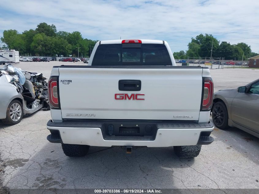 2018 GMC Sierra 1500 Denali VIN: 3GTU2PEJXJG564113 Lot: 39703386