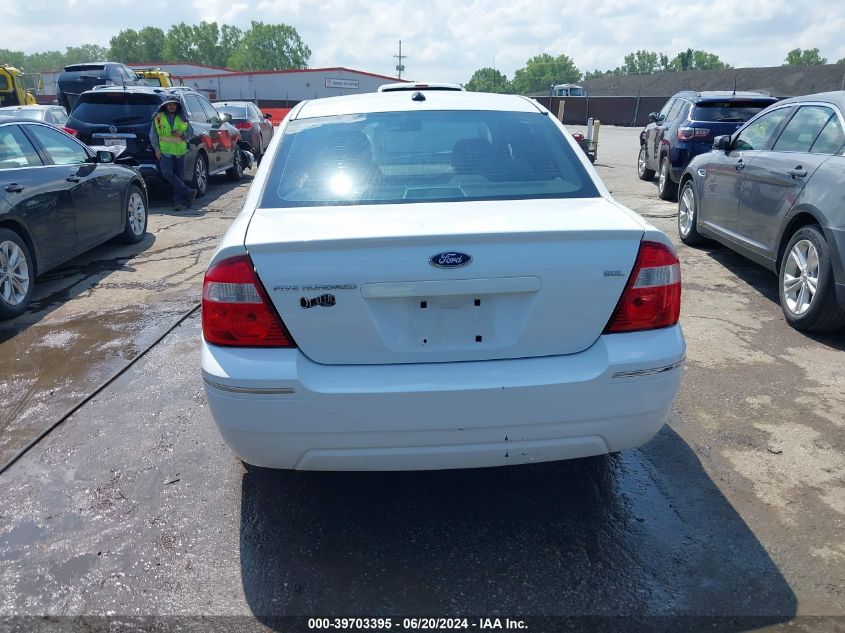 2007 Ford Five Hundred Sel VIN: 1FAHP24147G147507 Lot: 39703395