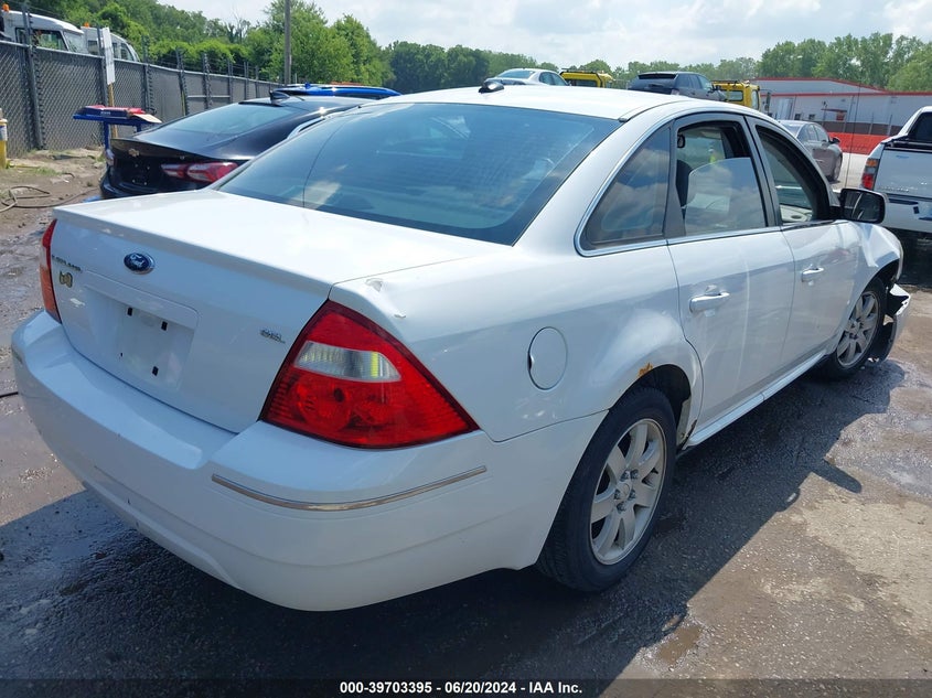 2007 Ford Five Hundred Sel VIN: 1FAHP24147G147507 Lot: 39703395