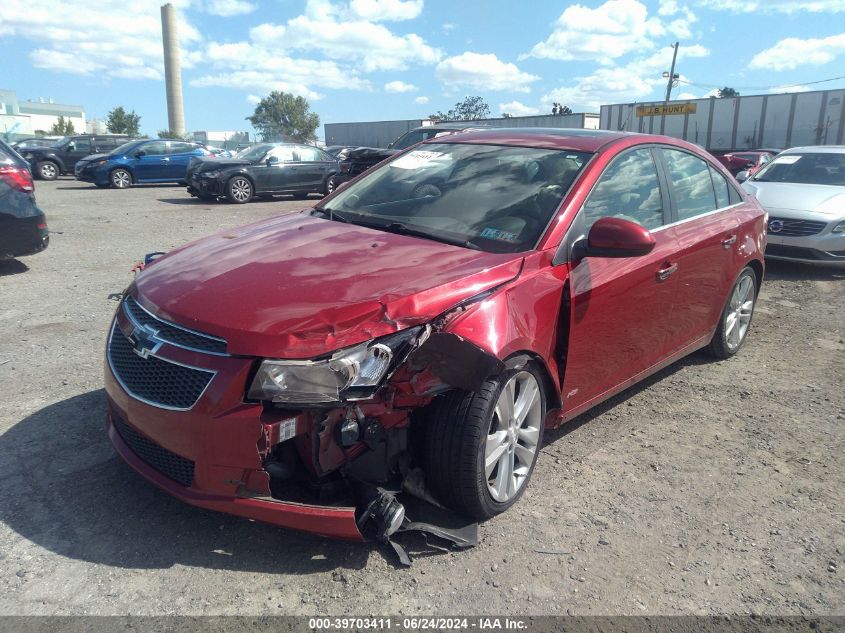2013 Chevrolet Cruze Ltz VIN: 1G1PG5SB4D7201315 Lot: 39703411