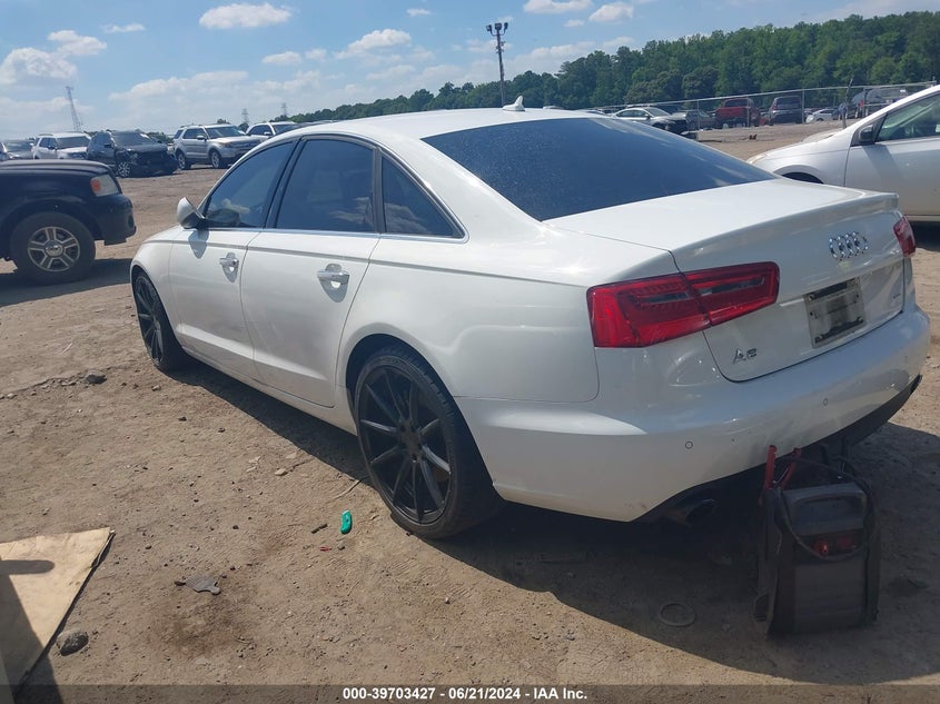 2015 Audi A6 2.0T Premium VIN: WAUGFAFC3FN004024 Lot: 39703427