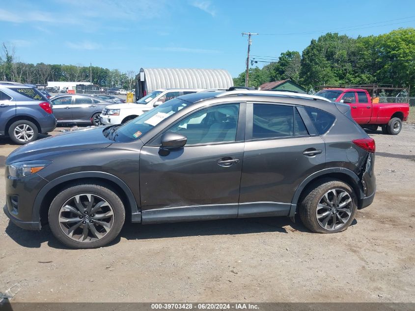 2016 Mazda Cx-5 Grand Touring VIN: JM3KE4DY2G0705000 Lot: 39703428