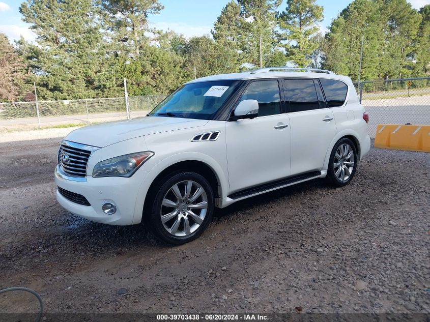 2013 Infiniti Qx56 VIN: JN8AZ2NE4D9042347 Lot: 39703438