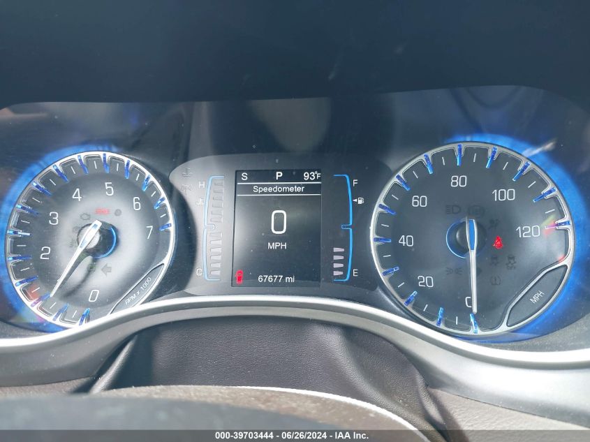 2017 Chrysler Pacifica Touring-L VIN: 2C4RC1BG6HR542686 Lot: 39703444