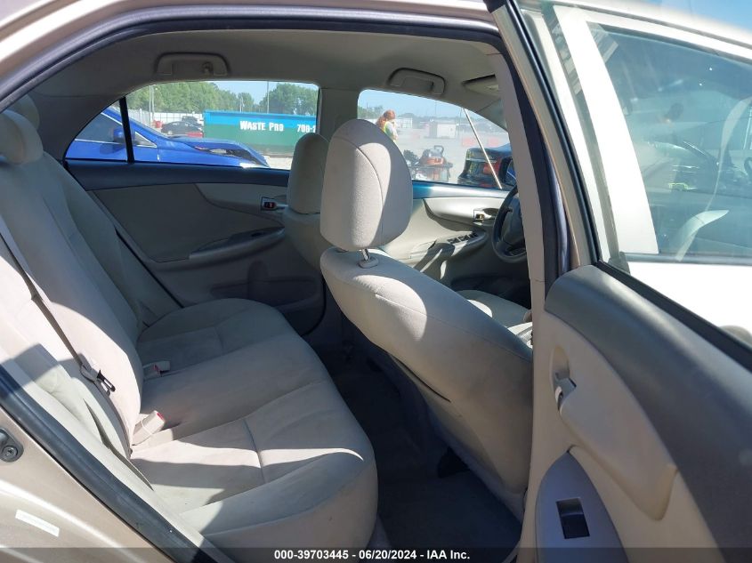 2010 Toyota Corolla Le VIN: 1NXBU4EE9AZ195790 Lot: 39703445