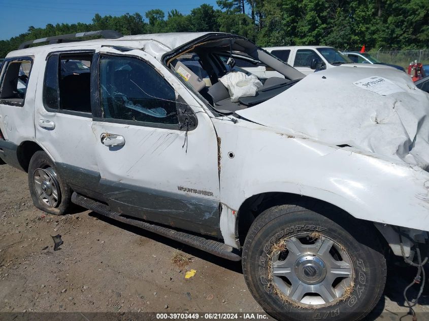 2002 Mercury Mountaineer VIN: 4M2ZU66E52UJ13885 Lot: 39703449