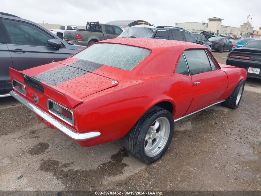 1967 Chevrolet Camaro VIN: 124377L145165 Lot: 39703452