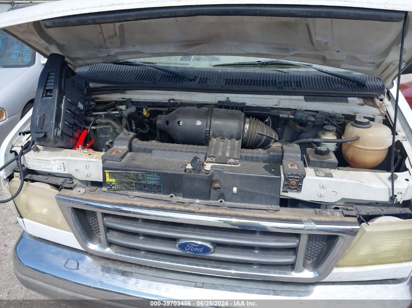 2003 Ford Econoline E150 Van VIN: 1FDRE14W63HB85542 Lot: 39703456