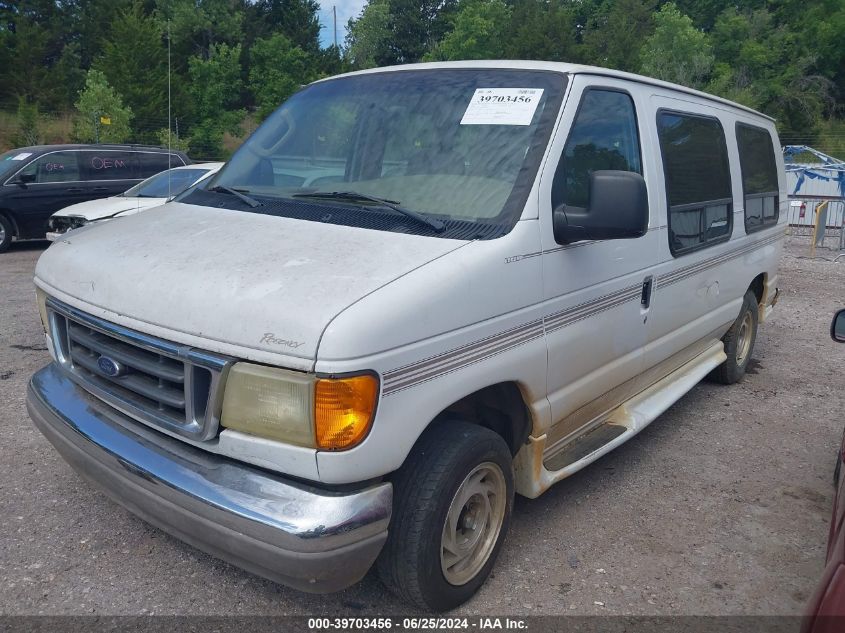 2003 Ford Econoline E150 Van VIN: 1FDRE14W63HB85542 Lot: 39703456