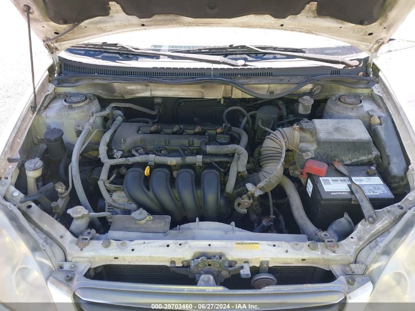 2003 Toyota Corolla Le VIN: 1NXBR32E83Z015721 Lot: 39703460