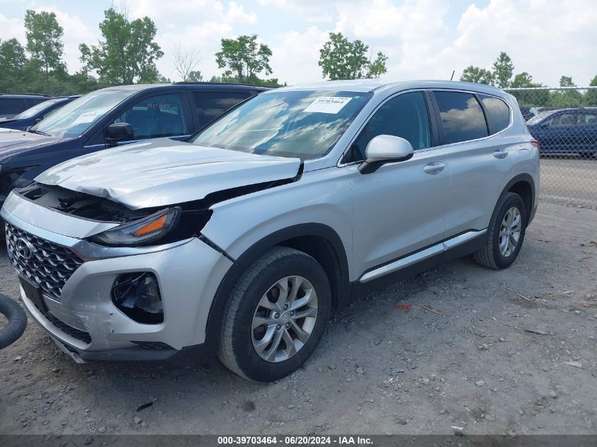 2019 Hyundai Santa Fe Se VIN: 5NMS2CAD9KH101935 Lot: 39703464