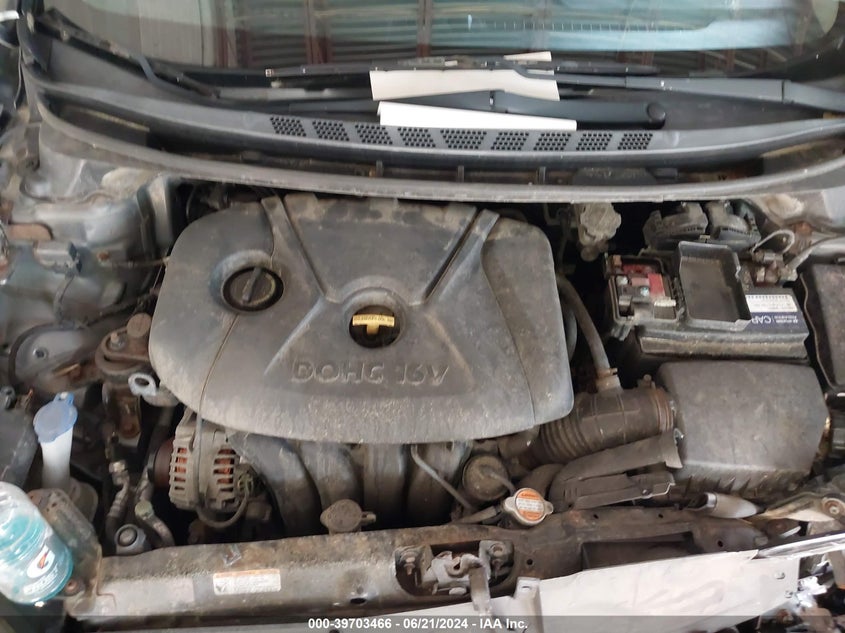 2012 Hyundai Elantra Limited VIN: 5NPDH4AE0CH119881 Lot: 39703466