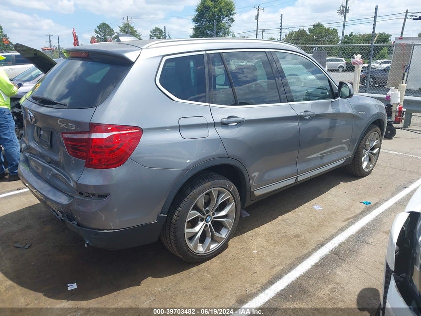 VIN 5UXWZ7C32H0V93286 2017 BMW X3 SDRIVE28I