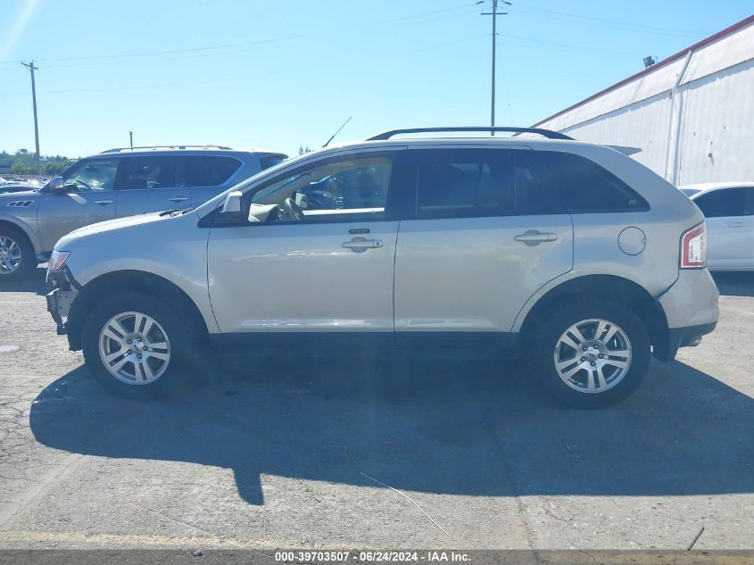 2007 Ford Edge Sel Plus VIN: 2FMDK49C67BA72888 Lot: 39703507