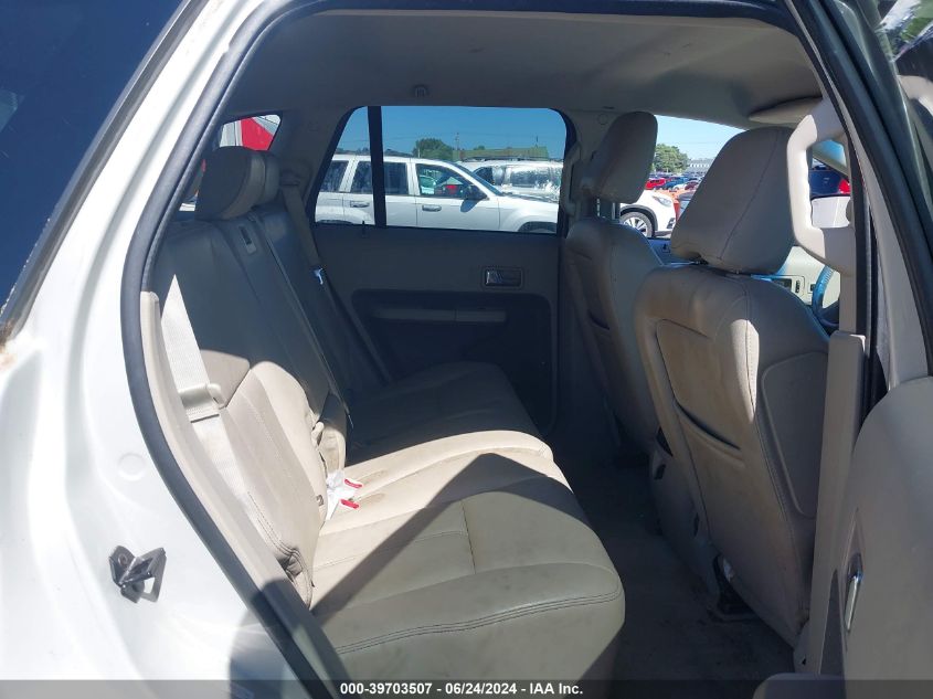 2007 Ford Edge Sel Plus VIN: 2FMDK49C67BA72888 Lot: 39703507