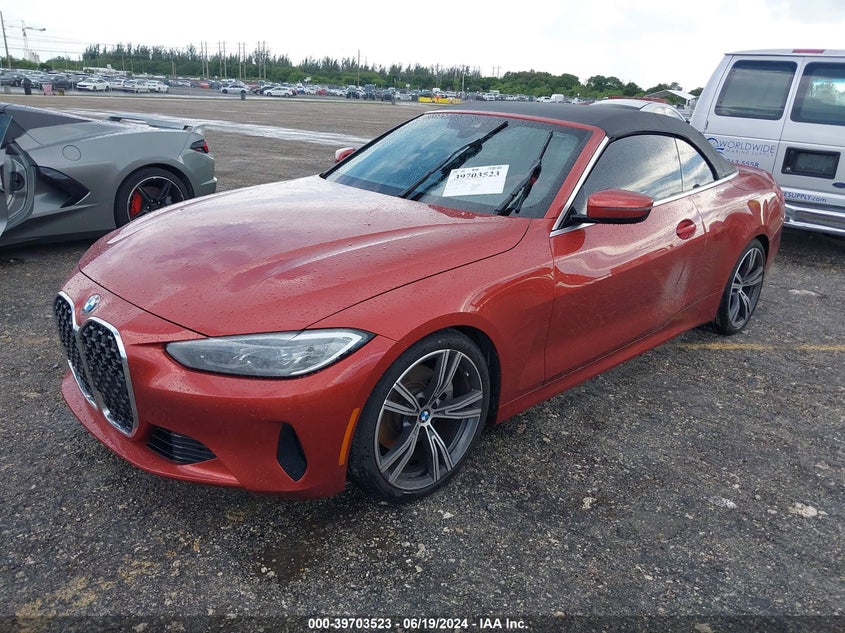 2024 BMW 4 Series 430I VIN: WBA23AT09RCN48556 Lot: 39703523