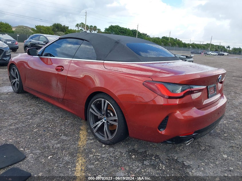 2024 BMW 4 Series 430I VIN: WBA23AT09RCN48556 Lot: 39703523