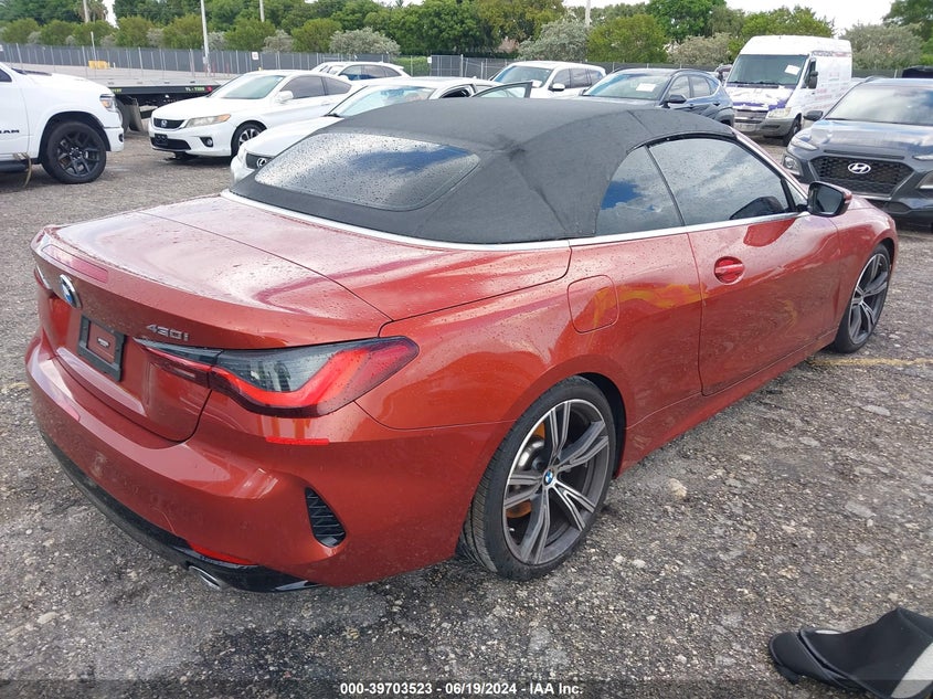 2024 BMW 4 Series 430I VIN: WBA23AT09RCN48556 Lot: 39703523