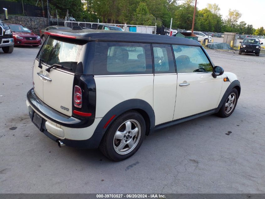 2011 Mini Cooper Clubman VIN: WMWZF3C56BTY00167 Lot: 39703527