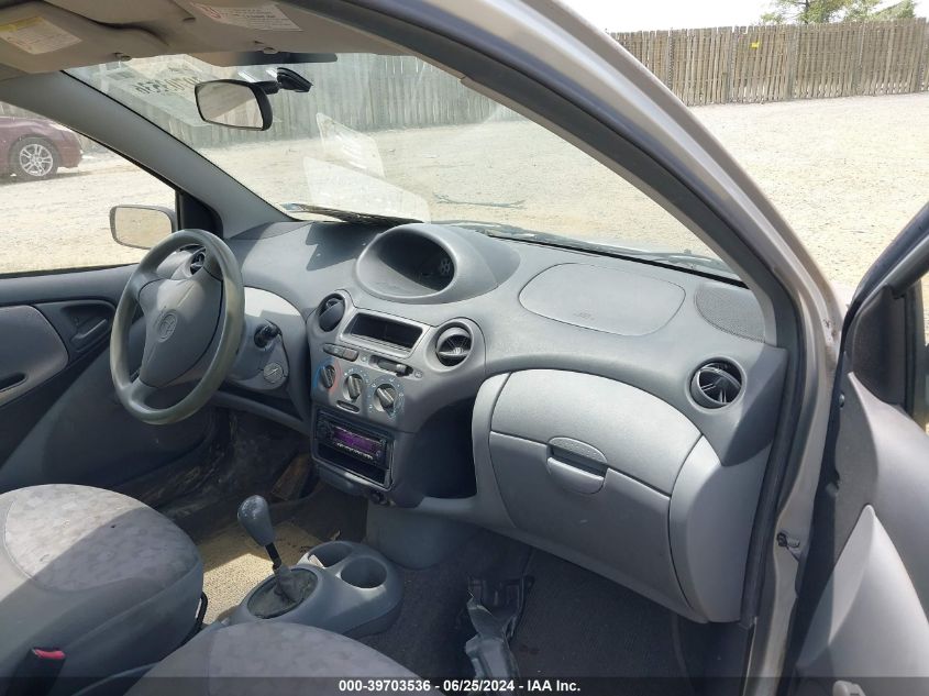 2002 Toyota Echo VIN: JTDAT123X20245917 Lot: 39703536