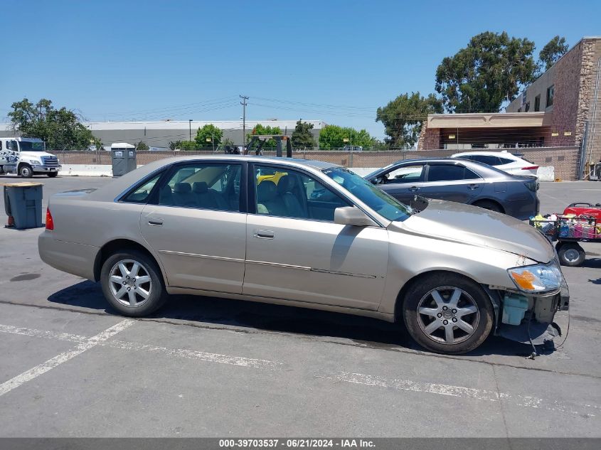 2000 Toyota Avalon Xls VIN: 4T1BF28B0YU022508 Lot: 39703537