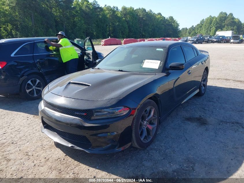 2C3CDXHG9KH56204 2019 DODGE CHARGER - Image 2