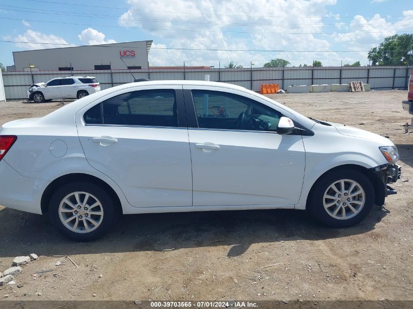 2018 Chevrolet Sonic Lt Auto VIN: 1G1JD5SH9J4141225 Lot: 39703565