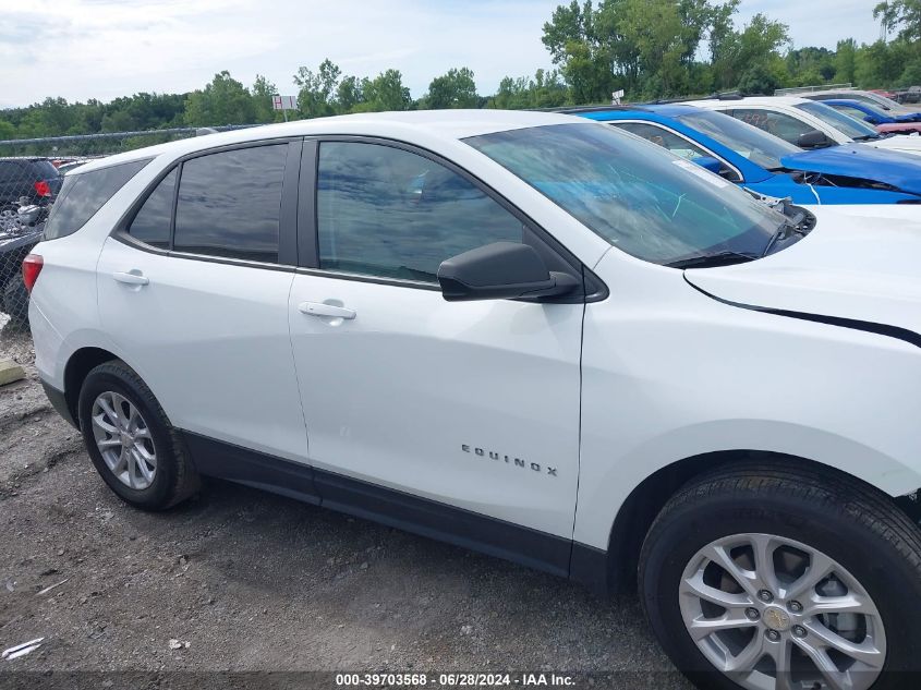 2021 Chevrolet Equinox Fwd Ls VIN: 3GNAXHEV8MS139110 Lot: 39703568