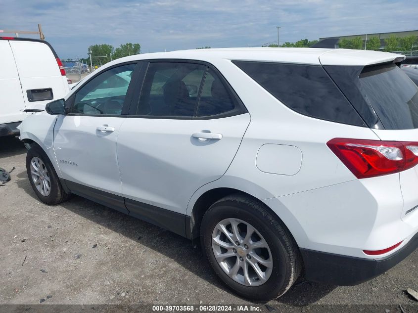 2021 Chevrolet Equinox Fwd Ls VIN: 3GNAXHEV8MS139110 Lot: 39703568