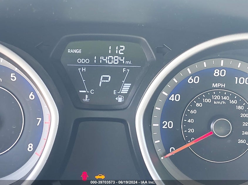 2013 Hyundai Elantra Gls VIN: KMHDH4AE9DU858556 Lot: 39703573