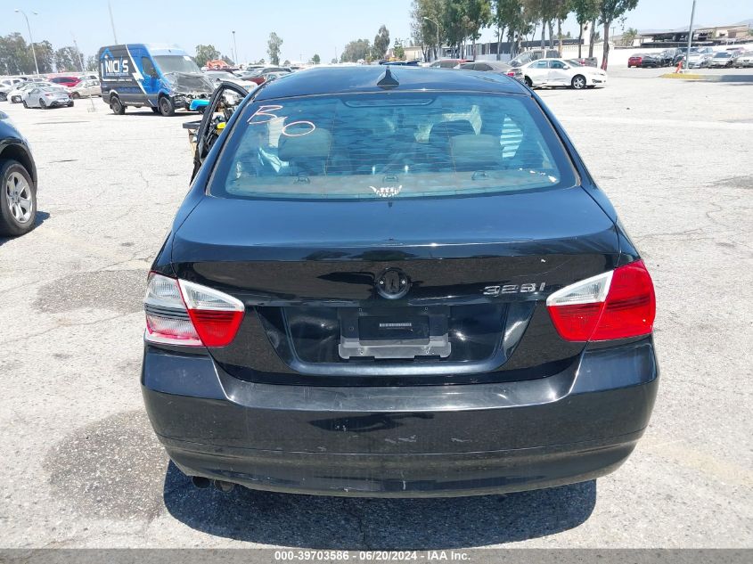 2008 BMW 328I VIN: WBAVC53558FZ83040 Lot: 39703586