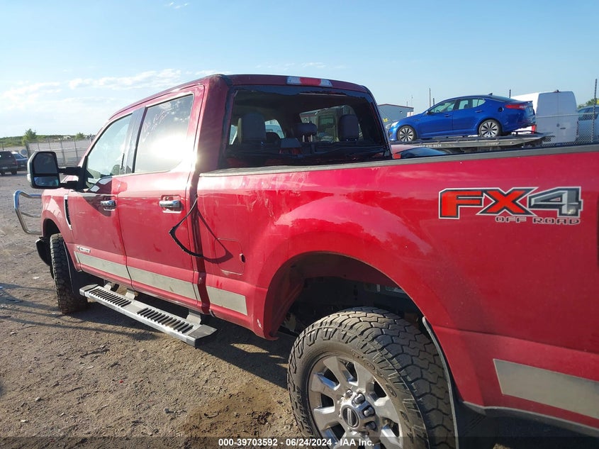 2019 Ford F-250 Lariat VIN: 1FT7W2BT4KEC58267 Lot: 39703592